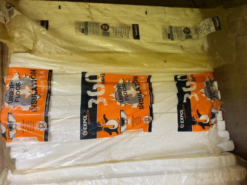 Expol polystyrene insulation