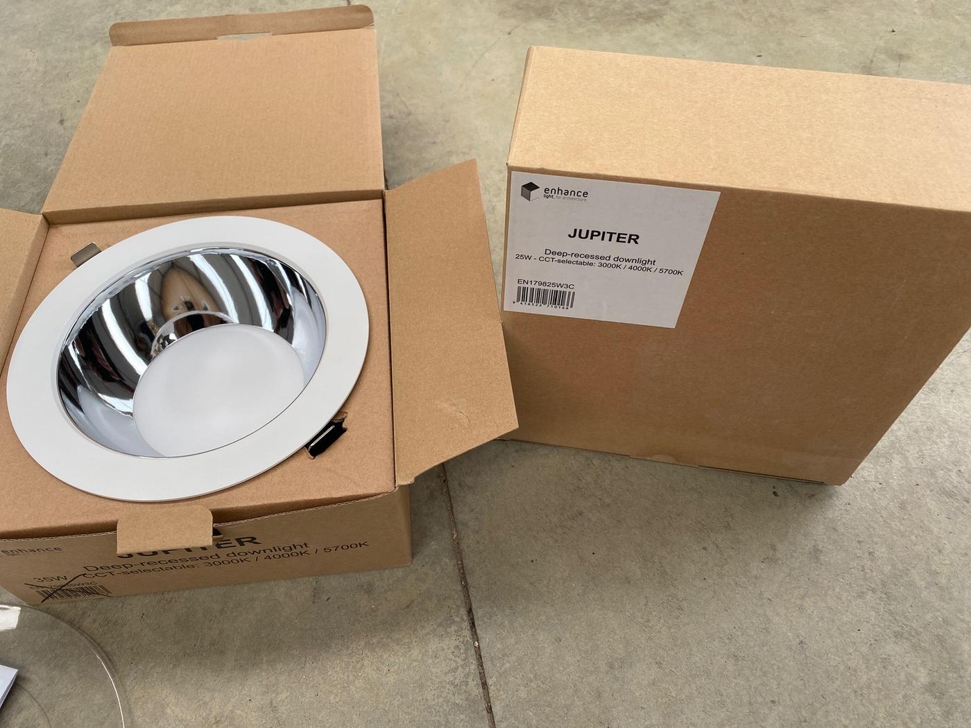 25w commercial downlights
