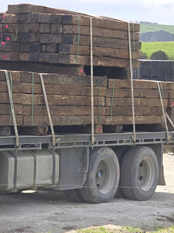 Pine Railway Sleepers